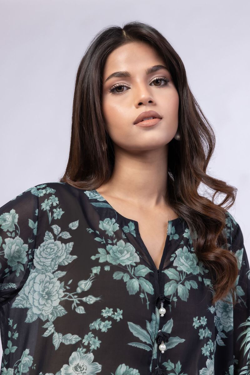Printed | Swiss Voile | Kurta | null