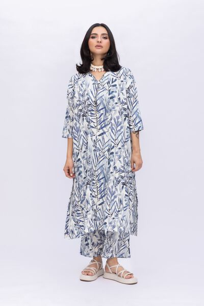 Printed | Ripple Crinkle | Pants | AED 72.00