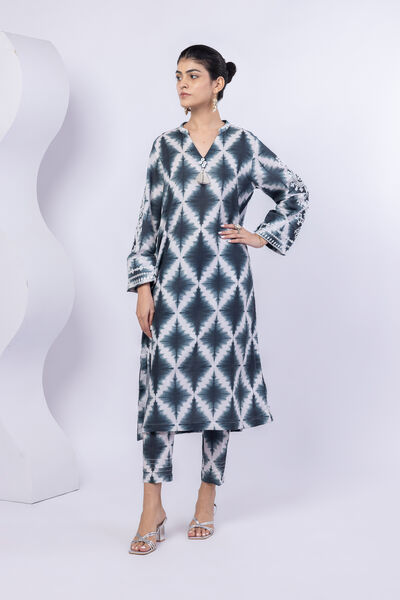 Printed | Dobby | Pants | AED 60.00