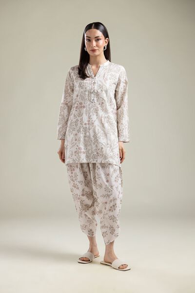 Printed | Cotton Viscose | Floral Cotton Shalwar | AED 100.00