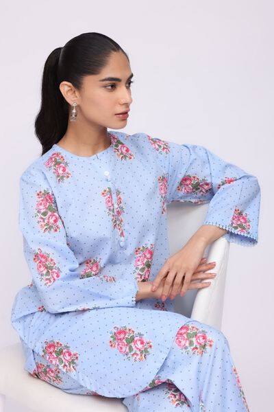 Printed | Cambric | Kurta | AED 24.00