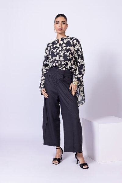 Dyed | Dull Raw Silk | Trousers | AED 21.60