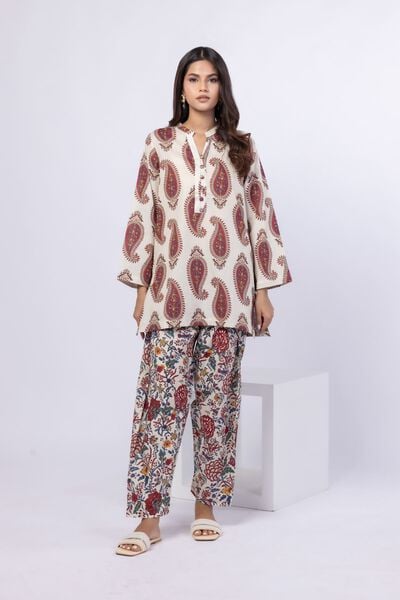 Printed | Cambric | Kurta | AED 80.00