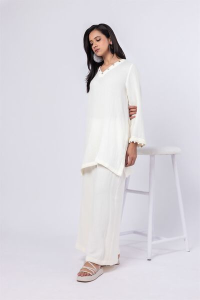 Dyed | Cheese Cloth | Pants | AED 30.00