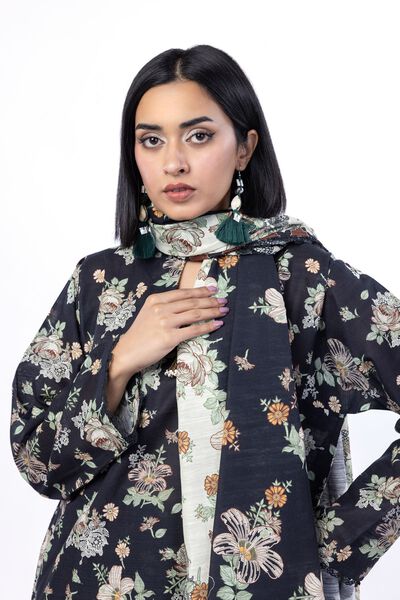 Printed | Light Khaddar | Tailored 3 Piece | AED 90.00