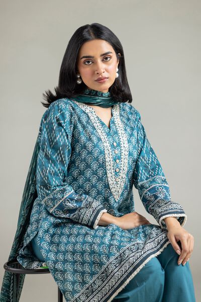 Embroidered | Lawn | 3-Piece Lawn Suit | AED 150.00