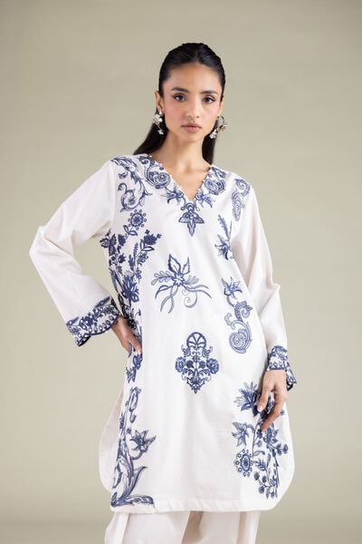 Embroidered | Cotton Dobby | Kurta | AED 180.00