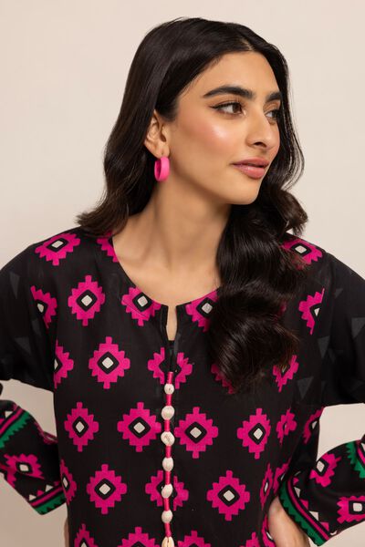 Kurta, BLACK, hi-res