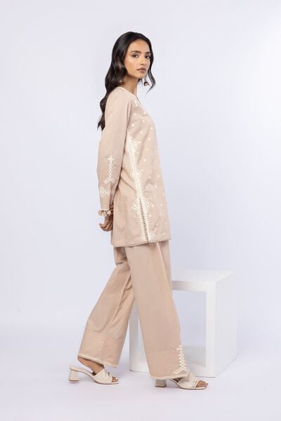 Embroidered | Cotton Dobby | Pants | AED 80.00