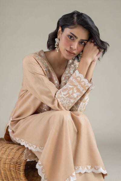 Embroidered | Heavy Blended Viscose | Kurta | AED 180.00