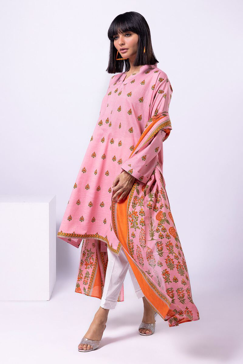 Printed Lawn | Top Dupatta | Fabrics 2 Piece | null
