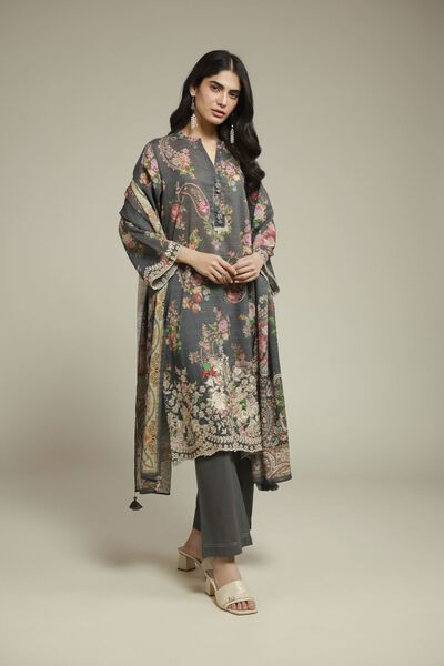 Embroidered | Mesuri | Fabrics 3 Piece | AED 180.00