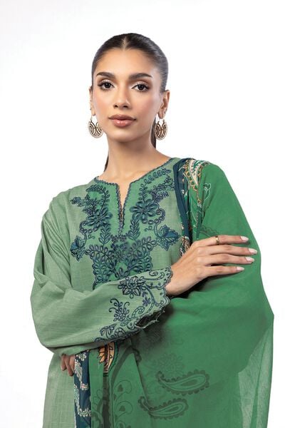 Embroidered | Crosshatch | Fabrics 3 Piece | AED 180.00