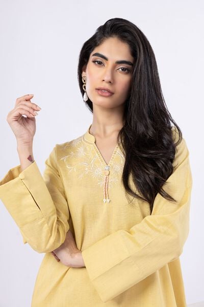 Embroidered | Linen Cotton | Kurta | AED 120.00