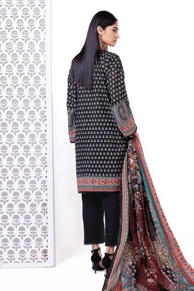 Light khaddar Messuri | Embroidered | Fabrics 3 Piece | AED 140.00