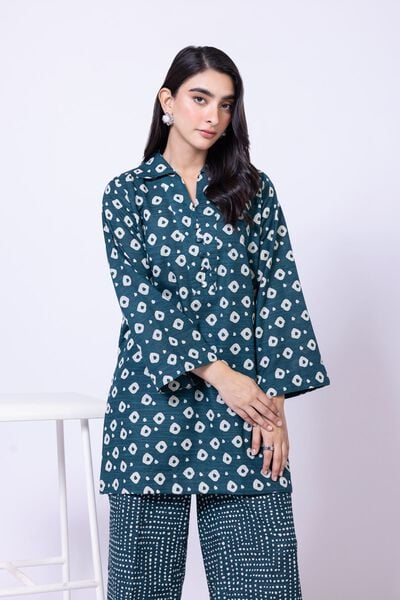 Printed | Khaddar | Kurta | AED 100.00