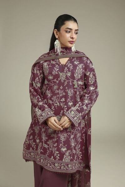 Printed | Cambric | Fabrics 3 Piece | AED 180.00