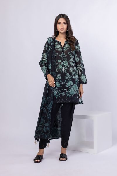 Embroidered | Cambric | Pants | AED 120.00