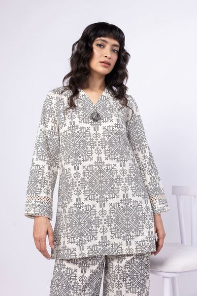 Printed | Cambric | Kurta | AED 50.00