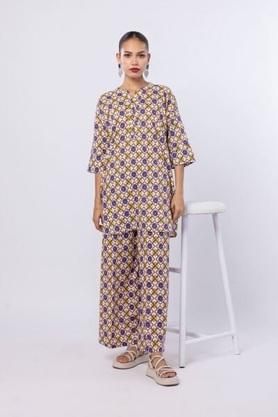 Printed | Cambric | Pants | AED 48.00