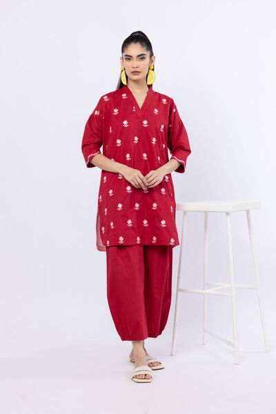 Dyed | Crosshatch Poplin | Pants | AED 18.00