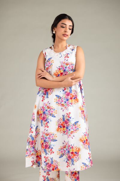 Embroidered | Textured Cotton | Kurta | AED 150.00