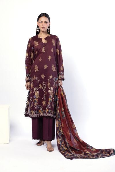 Printed | Jacquard | Fabrics 3 Piece | AED 180.00