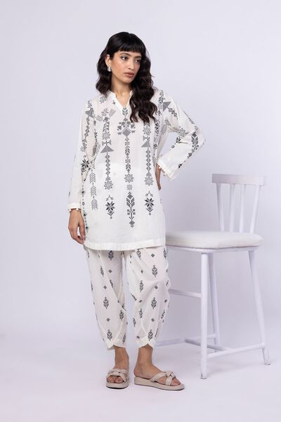 Printed | Cambric | Kurta | AED 50.00