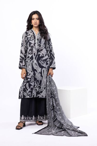 Embroidered | Cotton | Fabrics 3 Piece | AED 140.00