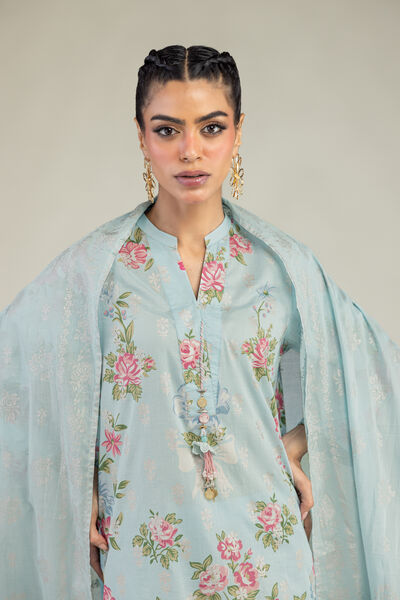 Printed | Lawn | Floral Lawn Dupatta | AED 130.00