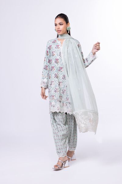 Embroidered | Viscose Oak Silk | Shalwar | AED 30.00