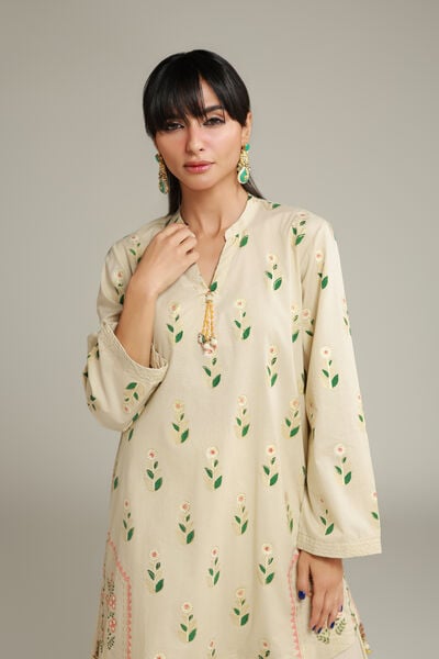 Printed | Cambric | 2-Piece Co-ord Set | AED 120.00