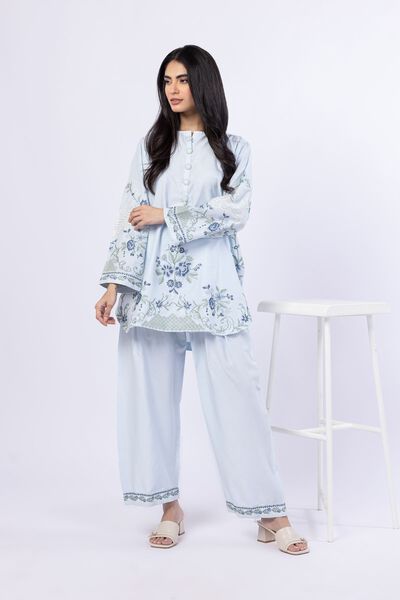 Embroidered | Raw Silk | Pants | AED 50.00