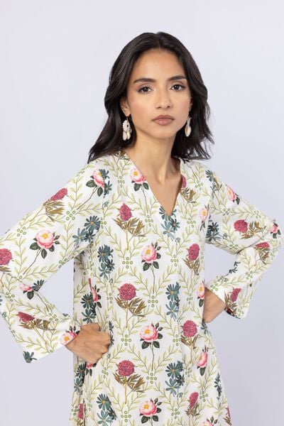 Printed | Viscose Crepe | Kurta | AED 100.00