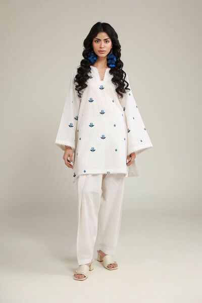 Embroidered | Dobby | Fabrics 2 Piece | Top and Bottom | AED 150.00