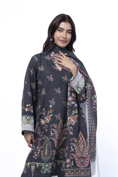 Printed | Karandi | Tailored 3 Piece | AED 100.00