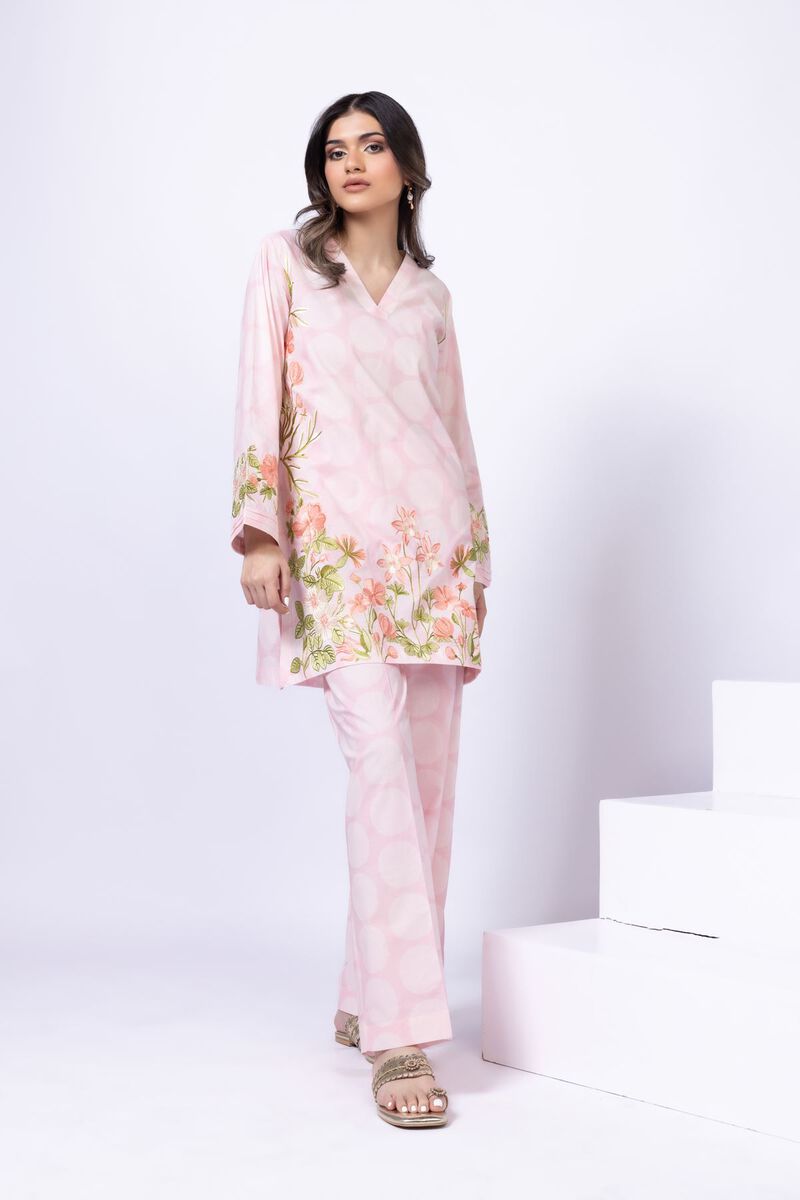 Embroidered | Cambric | Kurta | AED 70.00