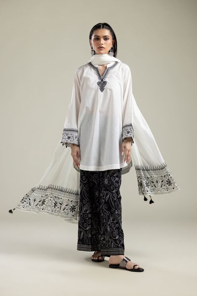 Embroidered | Lawn | Floral Lawn Dupatta | AED 100.00