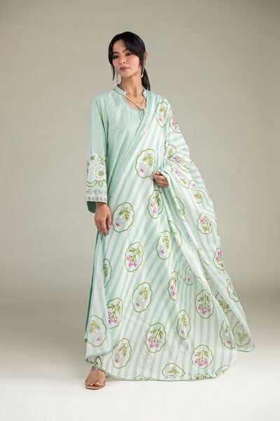 Embroidered | Lawn | Floral Lawn Dupatta | AED 130.00