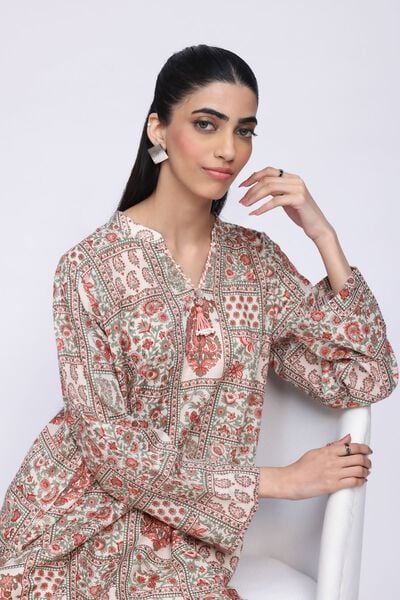 Printed | Cotton Dobby | Kurta | AED 100.00
