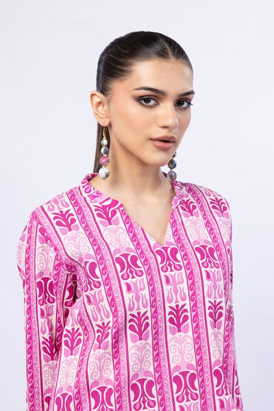 Printed | Ripple Crinkle | Kurta | AED 100.00