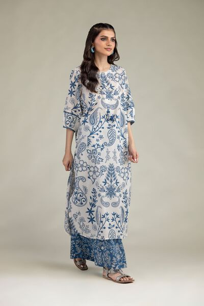 Printed | Cambric | Floral Cambric Pants | AED 80.00