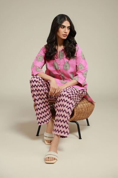 Printed | Textured Cotton | Kurta | AED 120.00