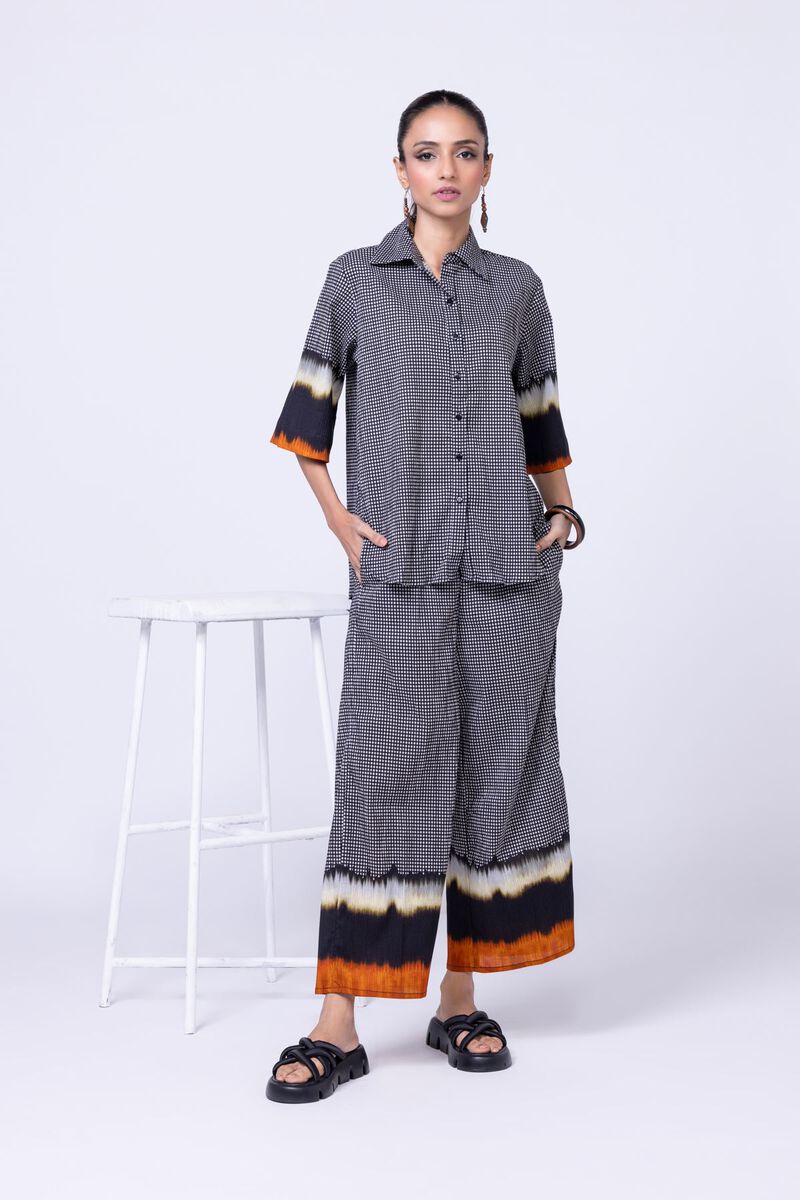 Printed | Ripple Crinkle | Trousers | AED 24.00