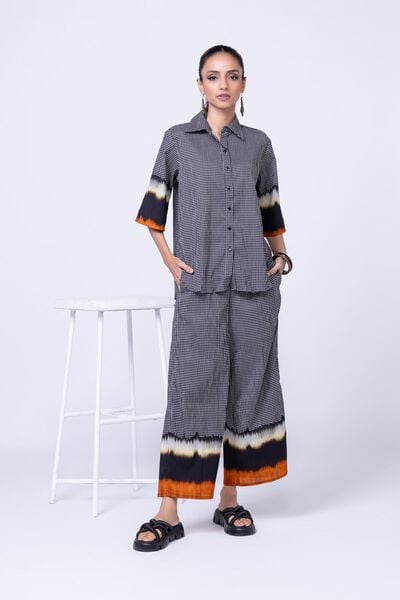 Printed | Ripple Crinkle | Trousers | AED 24.00
