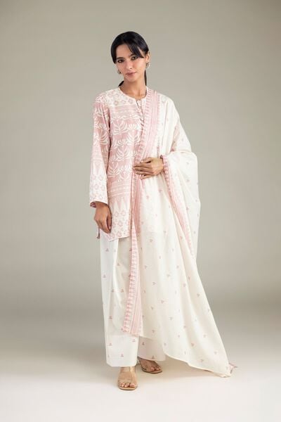 Cambric | Floral Cambric Shalwar | AED 130.00