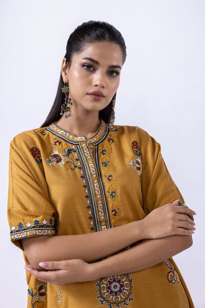Embroidered | Cotton Dobby | Kurta | AED 70.00
