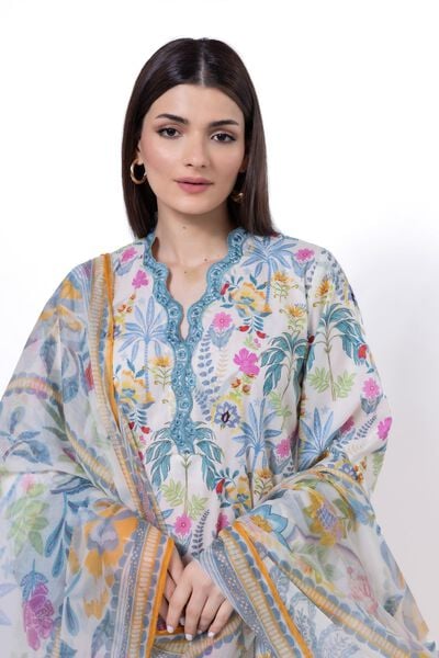 Embroidered | Lawn | Fabrics 3 Piece | AED 180.00