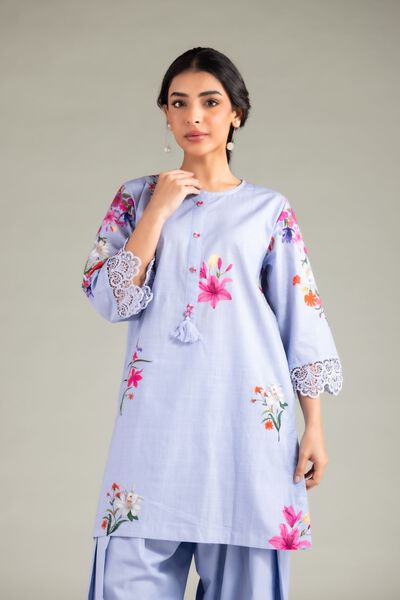 Printed  | Textured Cotton | Kurta | AED 39.00