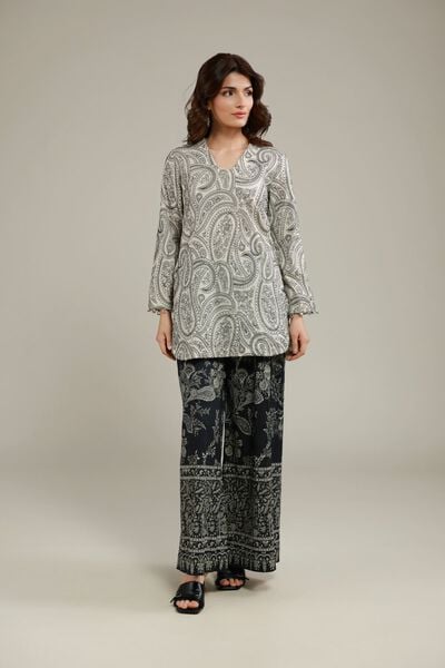 Printed | Cotton Crinkle | Pants | AED 96.00